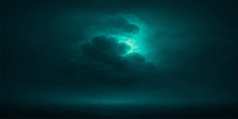 Bright white clouds drift across an abstract blue sky, creating a summer cloudscape texture where light and nature blend into a serene heaven background © MONORA