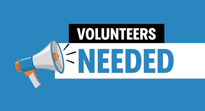 Volunteers are needed for community events and charity drives every day