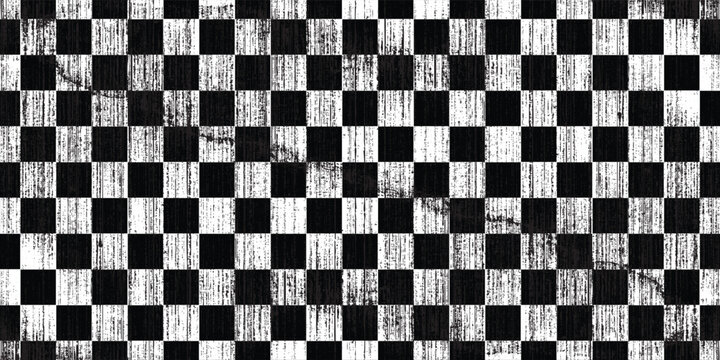 Grunge racing flag background with checkered pattern. Vector design for car race, rally sport, and motocross theme