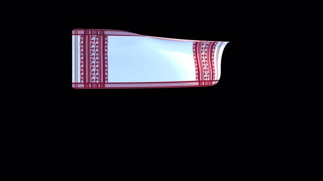 The Gamusa , representing the cultural identity and pride of Assam