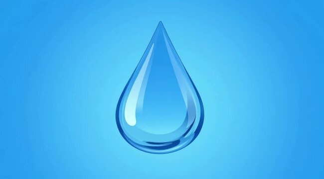 water drop vector illustration