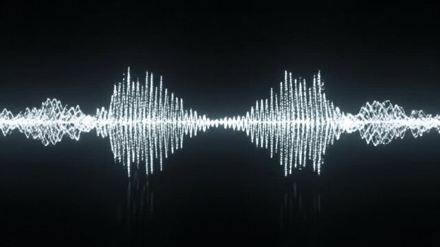Sound Wave Visualization - A Dynamic Audio Spectrum Analysis.