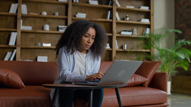 Stressed Woman Facing Problems at Work