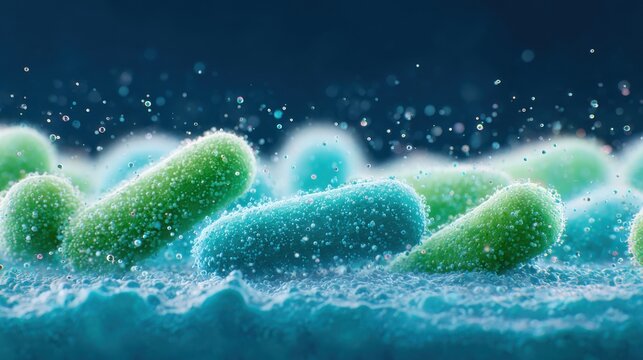Microbial protection concept with probiotic barrier and gut system