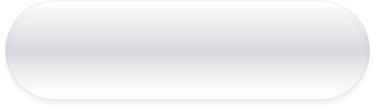 Shiny silver metallic chrome button for industrial tech interface