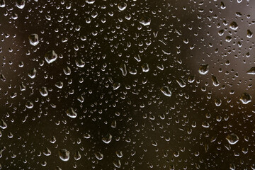 rain drops on the window
