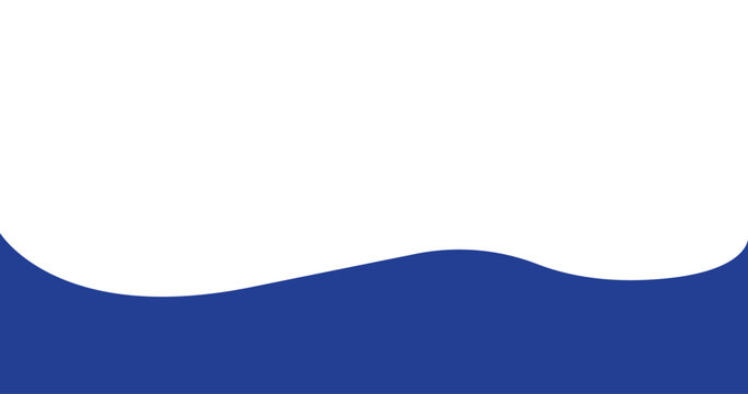 Modern Minimalist Blue and White Wavy Vector Background; Abstract Professional Horizon Design for Corporate Branding, Website Headers, and Clean Minimalist UI/UX Graphic Layouts.