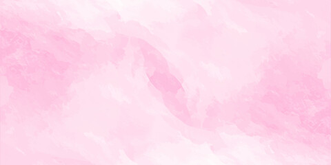 Fototapeta premium Soft Pink Watercolor Background with Ethereal Brush Strokes, Pastel Abstract Texture for Design