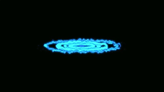 Cartoon 2D FX flash explosion, circle wave expolsion, blue energy wave, electric energy wave, game effect, Black Screen 2d energy wave, loopable, flash effect, Abstract background of energy wave