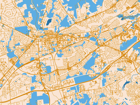 Newark, Delaware &ndash; city map