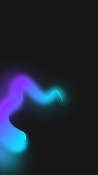 Vibrant gradient background, smooth color transition, pink to purple to blue, soft blurred effect. Metaverse Abstract Seamless wave abstract lines stream 4K background loop