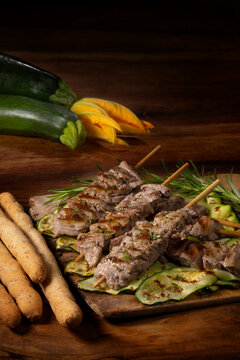 Spiedini di carne