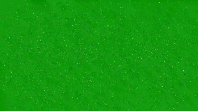 3D Confetti Explosion Animation on Black Solid; Dynamic Party Popper Burst for New Year Celebration, Birthday Surprise, Stage Show and Entertainment Event Visuals