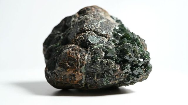 Close Up of Raw Uranium Ore Specimen