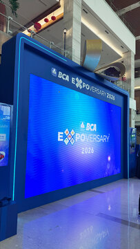 Tangerang, Indonesia on 6 February 2026: BCA Expo or BCA Expoversary 2026 at Indonesia Convention Exhibition or ICE BSD. it is a major annual exhibition held by Bank Central Asia or BCA