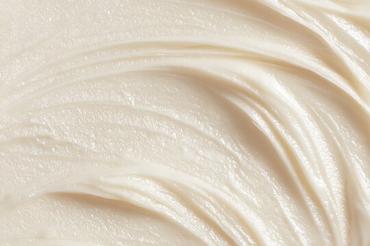 Cream condensed subtle pearlescent texture, ivory cream skincare cosmetic abstract background