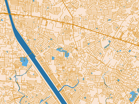 City map poster of Cainta, Philippines