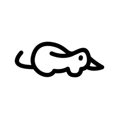 Platypus Icon Vector Symbol Design Illustration