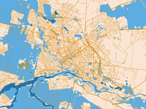 Zhytomyr &ndash; street map, Ukraine