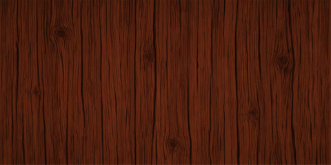 Naklejka premium Abstract a close-up of dark brown wooden texture, featuring vertical planks. shows the natural pattern and texture.
