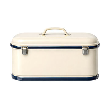 Retro Metal Bread Box Kitchen Storage