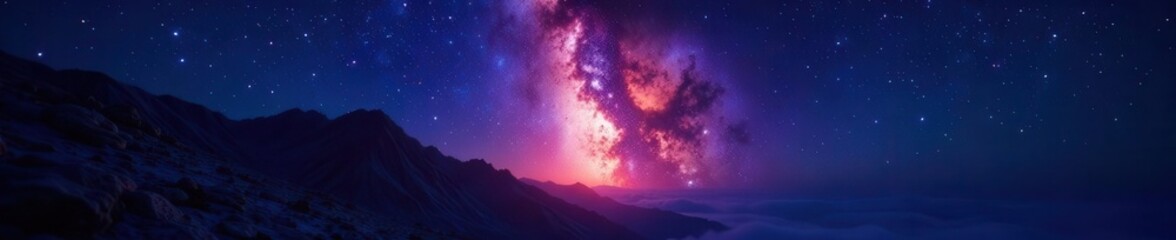 Naklejka premium Bright orange sparks ascend into a deep indigo night sky , sparks, light