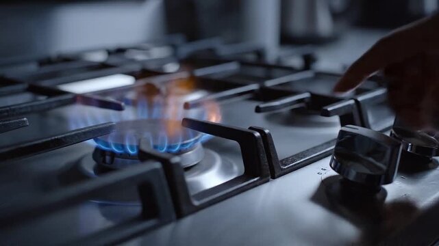 Someone turned on the stove