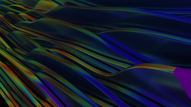 Vibrant abstract waves in a colorful flowing pattern Waves Colorful Flowing Patterns Design Motion Fluid. Concept featuring waves, colorful, flowing, patterns, design for professional motion graphi...