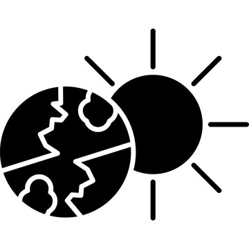 Solar Eclipse Icon