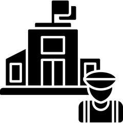 Obraz premium Department of Civil Service Icon