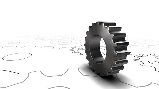 Gear wheel mechanism background concept