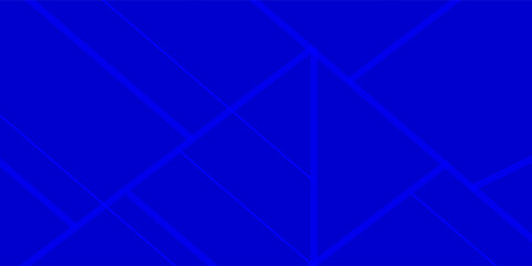 Fototapeta premium Abstract Blue Geometric Lines Background with Modern Minimalist Tech Design
