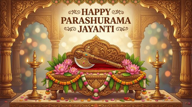 Parashurama Jayanti commemorates the birth of Lord Parashurama, the warrior sage and sixth incarnation of Vishnu in Hindu tradition.
