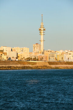 The Cadiz Telecommunications Tower, Cadiz, Spain