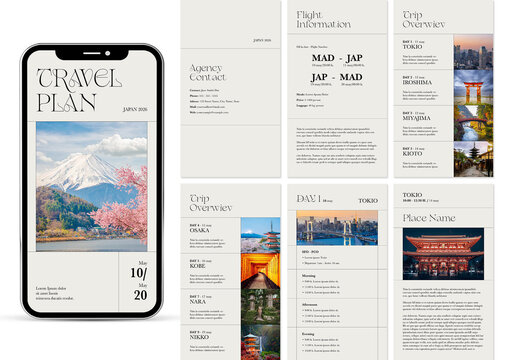 Mobile Format Agency Travel Plan