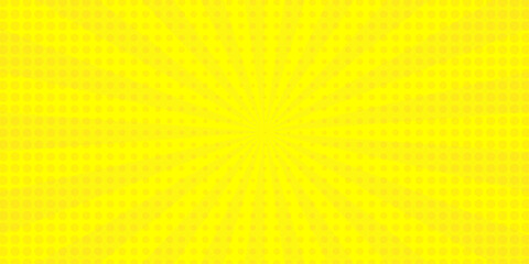 Obraz premium Radial motion lines forming a dramatic burst. Vector sunray stripe background. Light sunburst glowing background. Retro comic gradient background texture overlay. Vector illustration pattern beam rays