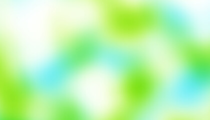 Plakat Summer sunny field bokeh. Fresh green blur transparent background