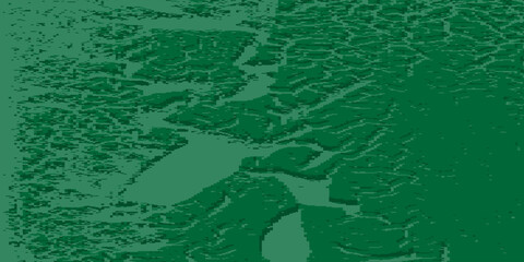 Abstract Green Topographic Map Pattern © deny