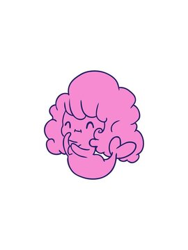 flashy sales animation of cartoon illustration kawaii cute ghost mermaid