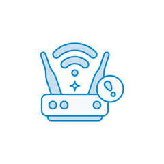 Fototapeta premium Wifi Error