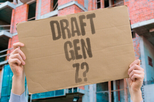 "Draft Gen Z?" went viral online the moment military conflict started looking like something real and not hypothetical. GENZ. DRAFT. MILITARY. WAR. YOUTH.