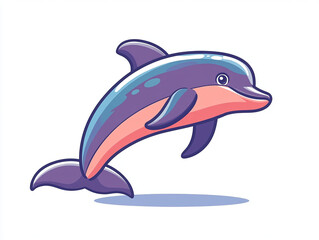 Obraz premium dolphin jumping out of water