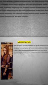 Vertical Text Match Cut 03