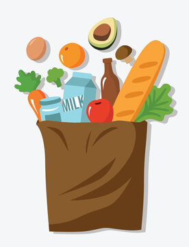 vector illustration of a healthy food