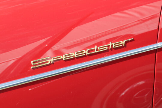 speedster detail on sports car