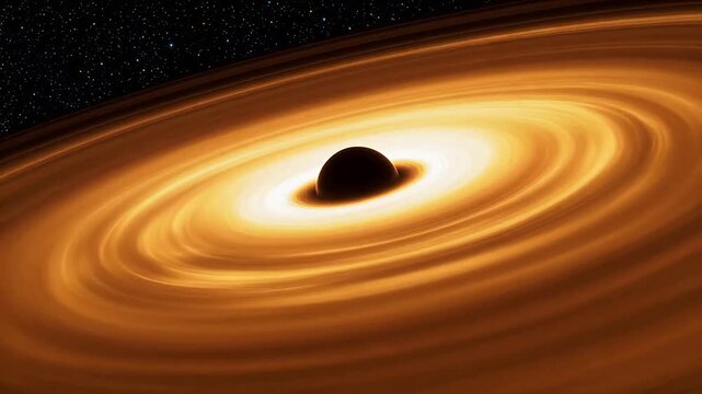 Black hole with accretion disk
