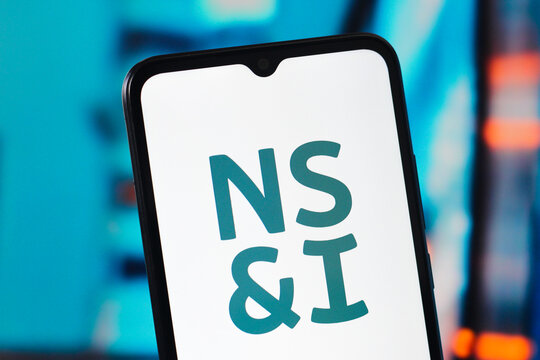 In this photo illustration, the National Savings and Investments (NS&I) logo is seen displayed on a smartphone screen.