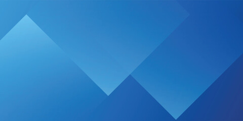 Obraz premium Abstract background with blue overlapping geometric squares.