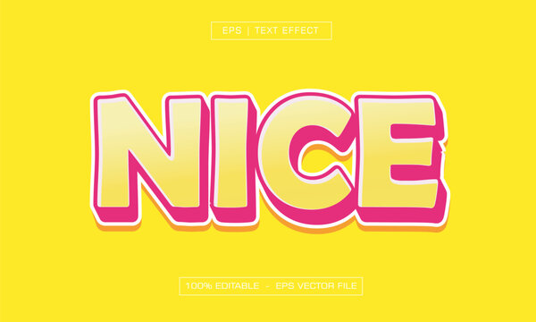 Nice Playful Colorful 3D Text Effect