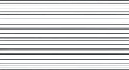 Obraz premium A black and white image of horizontal lines on a white background